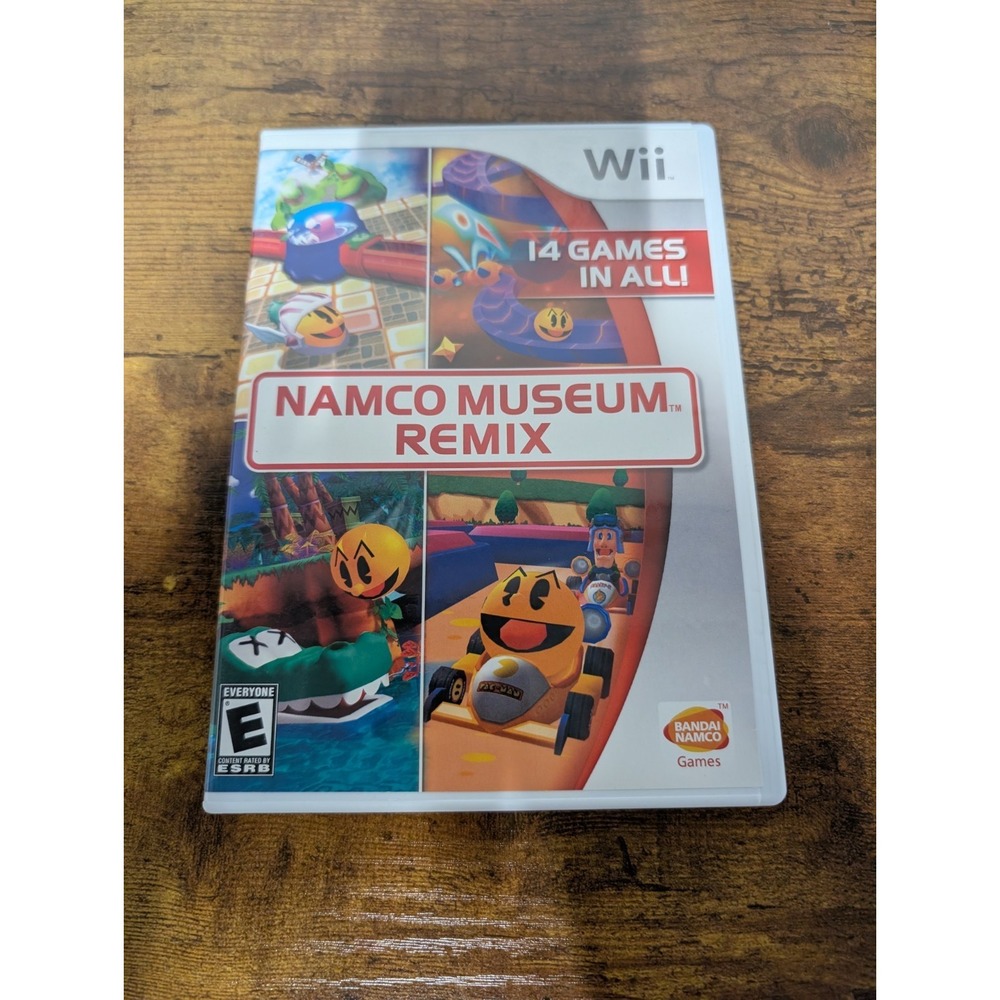 Namco Museum Remix Nintendo Wii Complete CIB Pac Man